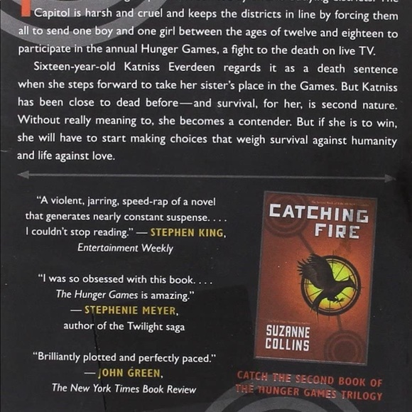 NWT The Hunger Games Paperback by Suzanne Collins - Picture 2 of 2